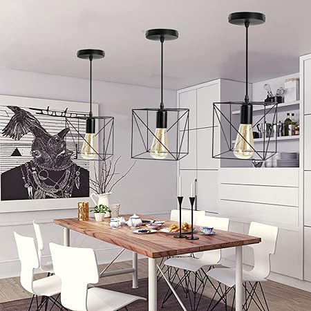 Contemporary Cube Ceiling Chandelier - X Series