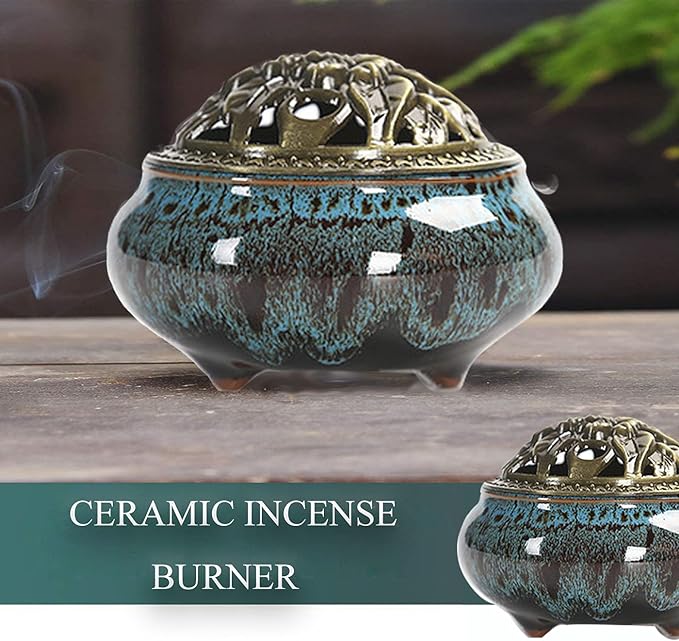 Elegant Ceramic Incense Burner 'Aesthetic Fragrance for Your Space'