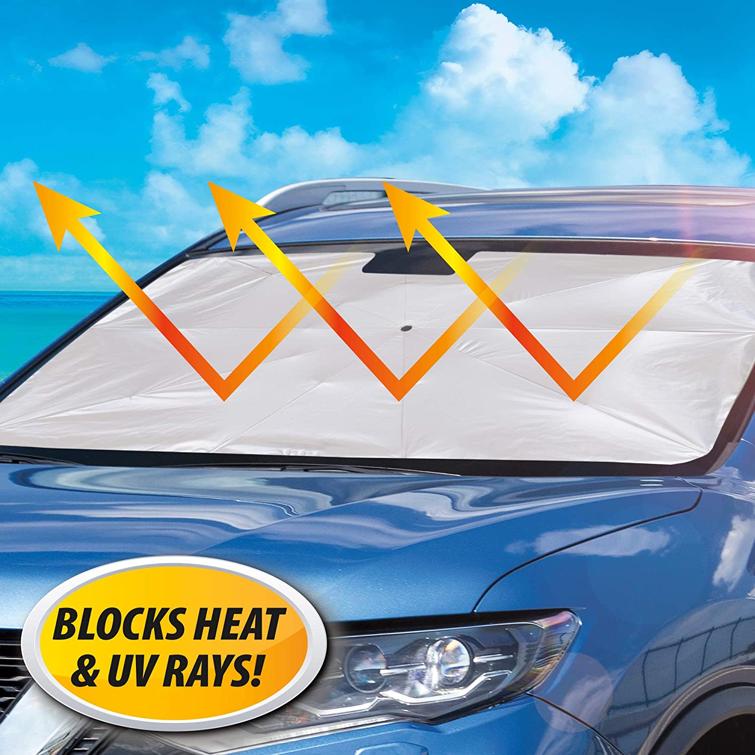 Premium Car Windshield Sun Shade