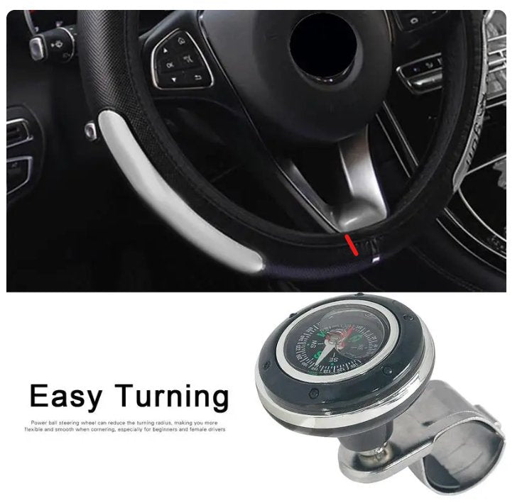 Car Compass Steering Wheel Knob