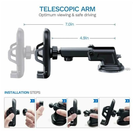 Universal Dashboard Mobile Holder