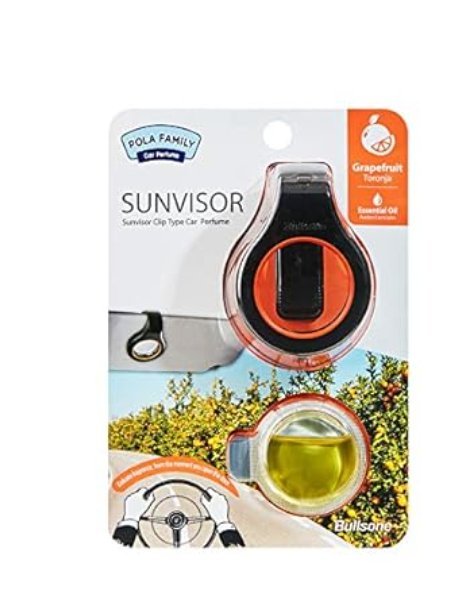 Sunvisor Clip-On Car Perfume