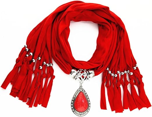 Elegant Scarf Necklace for Women